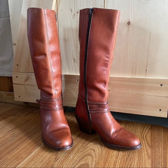 Vintage Leather Riding Boots - Picture 9 of 12